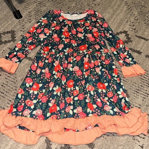 Girl Size 8 Adorable Sweetness Dress Floral - Picture 1 of 3